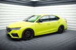 Maxton side skirt diffusers V.2 + Flaps for Skoda Octavia RS Liftback / Combi Mk4