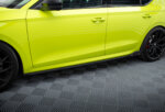 Maxton side skirt diffusers V.2 + Flaps for Skoda Octavia RS Liftback / Combi Mk4