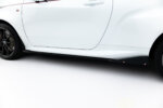 Maxton side skirt diffusers V.2 + Flaps for Toyota GR Yaris Mk4
