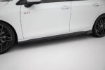 Maxton side skirt diffusers V.2 + Flaps for Volkswagen Golf GTI / GTE / GTI Clubsport / GTD / R-Line Mk8