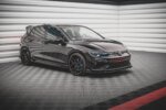 Maxton side skirt diffusers V.2 + Flaps for Volkswagen Golf R Hatchback Mk8