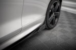 Maxton side skirt diffusers V.2 + Flaps for Volkswagen Scirocco R Mk3 / Mk3 Facelift