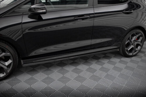 Maxton side skirt diffusers V.2 for Ford Fiesta Mk8 ST / ST-Line