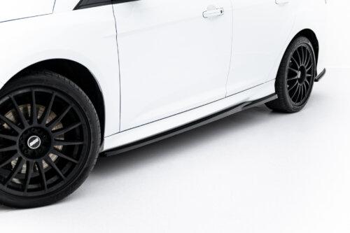 Maxton side skirt diffusers V.2 for Ford Focus ST Mk3