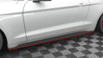 Maxton side skirt diffusers V.2 for Ford Mustang Mk6 Facelift