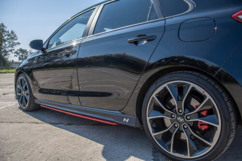 Maxton side skirt diffusers V.2 for Hyundai I30 N Mk3