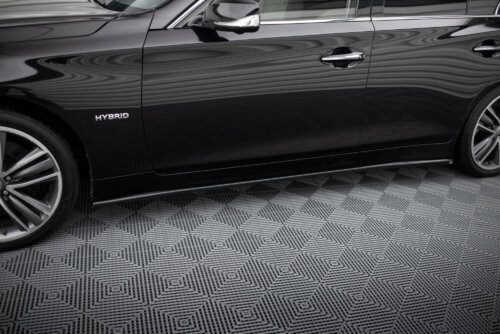 Maxton side skirt diffusers V.2 for Infiniti Q50 S Mk1