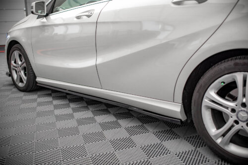 Maxton side skirt diffusers V.2 for Mercedes-Benz A W176