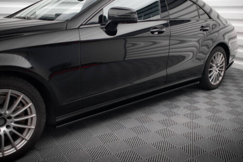 Maxton side skirt diffusers V.2 for Mercedes-Benz CLS C218 / C218 Facelift