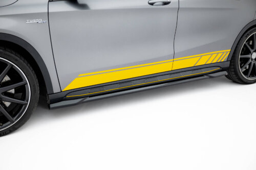 Maxton side skirt diffusers V.2 for Mercedes-Benz GLA 45 AMG X156