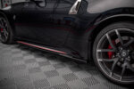 Maxton side skirt diffusers V.2 for Nissan 370Z Nismo Facelift