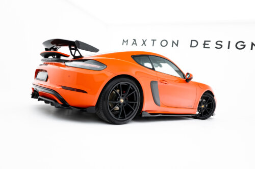 Maxton side skirt diffusers V.2 for Porsche 718 Cayman GTS 982c