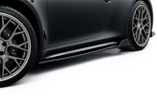 Maxton side skirt diffusers V.2 for Porsche 911 Carrera Sport Design 992