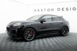 Maxton side skirt diffusers V.2 for Porsche Cayenne Sport Design / Turbo SUV / Coupe Mk3 / Mk3 Facelift