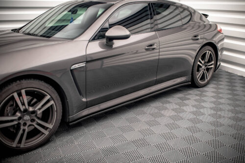 Maxton side skirt diffusers V.2 for Porsche Panamera / Panamera Diesel / Panamera Turbo 970