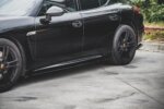 Maxton side skirt diffusers V.2 for Porsche Panamera Turbo 970 Facelift