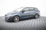 Maxton side skirt diffusers V.2 for Seat Leon Mk3 Cupra/ FR Facelift