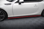 Maxton side skirt diffusers V.2 for Subaru BRZ Mk1 / Mk1 Facelift / Toyota GT86 Facelift