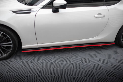 Maxton side skirt diffusers V.2 for Subaru BRZ Mk1 / Mk1 Facelift / Toyota GT86 Facelift