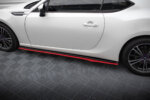 Maxton side skirt diffusers V.2 for Subaru BRZ Mk1 / Mk1 Facelift / Toyota GT86 Facelift