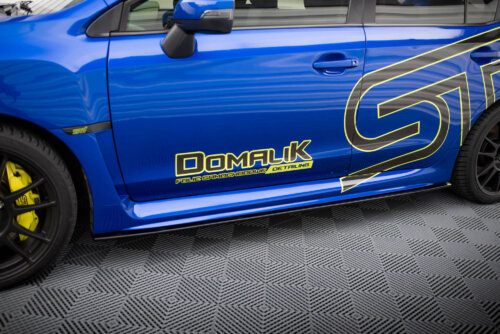 Maxton side skirt diffusers V.2 for Subaru WRX STI Mk1