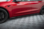 Maxton side skirt diffusers V.2 for Tesla Model 3 Mk1 / Mk1 Facelift
