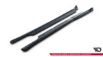 Maxton side skirt diffusers V.2 for Tesla Model S Plaid Mk1 Facelift