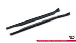 Maxton side skirt diffusers V.2 for Tesla Model X Mk1 Facelift