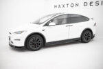 Maxton side skirt diffusers V.2 for Tesla Model X Mk1 Facelift