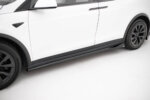 Maxton side skirt diffusers V.2 for Tesla Model X Mk1 Facelift