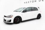 Maxton side skirt diffusers V.2 for Volkswagen Golf GTI / GTD Mk7 / Mk7 Facelift (narrow)