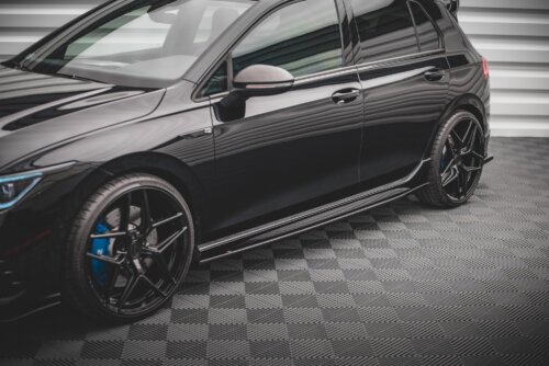 Maxton side skirt diffusers V.2 for Volkswagen Golf R Hatchback Mk8