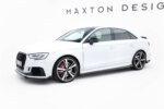 Maxton side skirt diffusers V.3 for Audi RS3 Sedan 8V Facelift