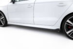Maxton side skirt diffusers V.3 for Audi RS3 Sedan 8V Facelift