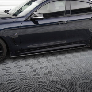 Maxton bočni produžeci V.3 za BMW 4 Coupe / Gran Coupe / Cabrio M-Pack F32 / F36 / F33
