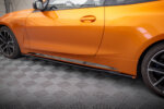 Maxton side skirt diffusers V.3 for BMW 4 M-Pack / M440i G22 / G23 / G22 Facelift / G23 Facelift