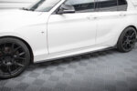 Maxton Side Skirts Diffusers V.3 CSL Look BMW 1 M-Pack / M140i F20 Facelift