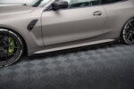 Maxton Side Skirts Diffusers V.3 CSL Look BMW M4 G82 / G82 Facelift