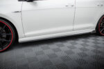 Maxton Side Skirts Diffusers V.3 + Flaps Volkswagen Golf R / R-Line Mk7