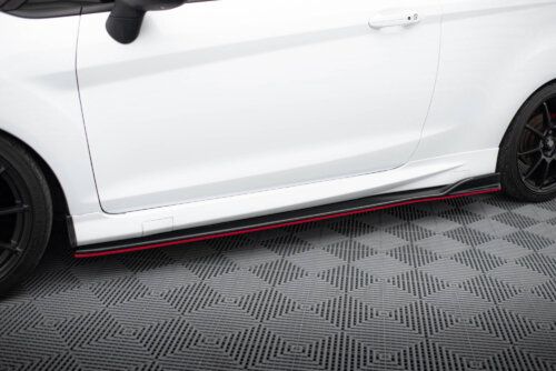 Maxton side skirt diffusers V.3 for Ford Fiesta ST / ST-Line Mk7