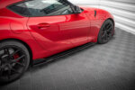 Maxton side skirt diffusers V.3 for Toyota Supra Mk5