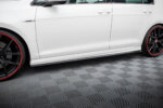 Maxton side skirt diffusers V.3 for Volkswagen Golf R / R-Line Mk7