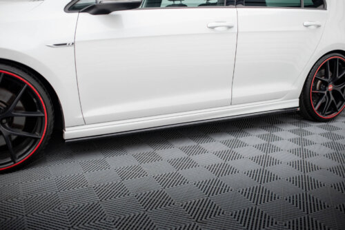 Maxton side skirt diffusers V.3 for Volkswagen Golf R / R-Line Mk7