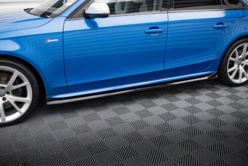 Maxton side skirt diffusers V.4 for Audi A4 / A4 S-Line / S4 B8