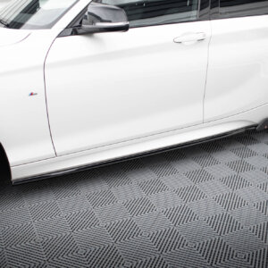 Maxton bočni produžeci V.4 + Flaps za BMW 1 M-Pack / M140i F20 Facelift