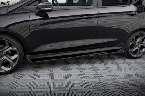 Maxton side skirt diffusers V.4 for Ford Fiesta Mk8 ST / ST-Line