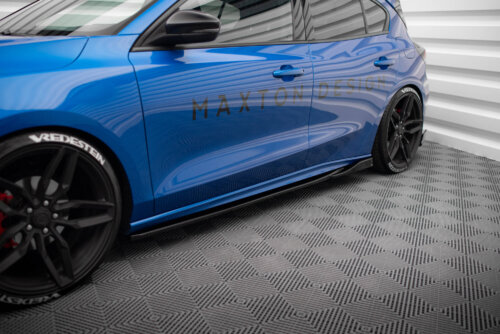 Maxton side skirt diffusers V.4 for Ford Focus ST / ST-Line Mk4