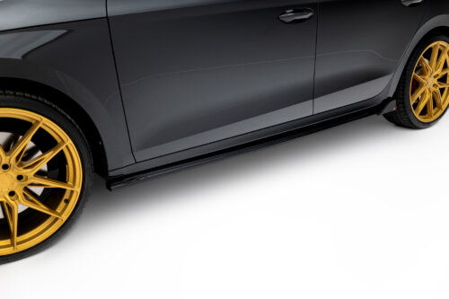 Maxton side skirt diffusers V.4 for Skoda Octavia RS Liftback / Combi Mk4 Facelift
