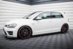 Maxton side skirt diffusers V.4 for Volkswagen Golf R / R-Line Mk7