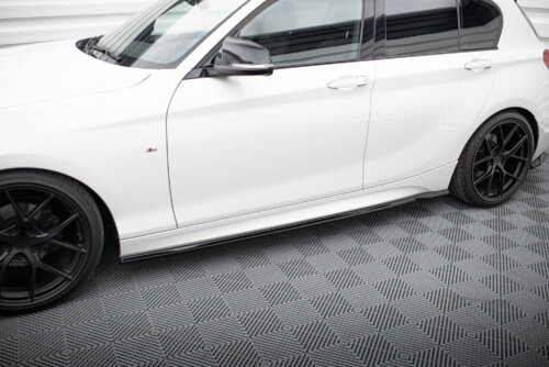 Maxton side skirt diffusers V.5 for BMW 1 M-Pack / M140i F20 Facelift